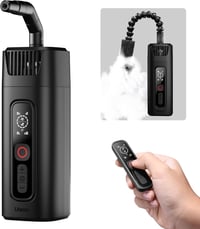 ULANZI FM01 Mini Ködgép - 40W Hordozható Füstgép 10m Távirányítóval, Akkumulátoros Ködösítő Fotózáshoz, Videózáshoz, Esküvőre, Partikra 1