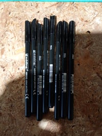 Set de 8 carioci edding 1200 Colour Pen Fine, vârf rotund 1 mm, negru, pentru desen și scris, mandale, uz școlar 4