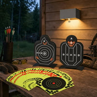 Sada na streľbu: 2x kovový terč + 25x reflexný terč + LED svetlo s pohybovým senzorom 1