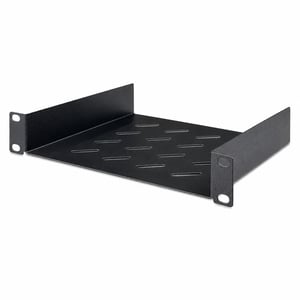 Raft pentru rack de rețea DIGITUS 1U 10 inchi (254 mm), adâncime 200 mm, oțel perforat — fără kit de montare (stare: vezi a 2-a imagine)