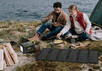 ETFE Összehajtható 40W Napelemes Töltő, 3 USB Porttal, Kempingezéshez 4