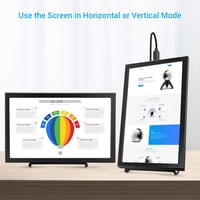 Elecrow 8" IPS Hordozható Monitor Raspberry Pi-hez, HD 1280x800 Felbontással 6