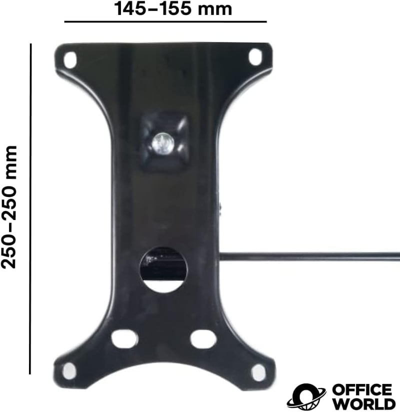 Placă de bază mecanică pentru scaun de birou OfficeWorld, placă metalică basculantă Tilt-B cu capacitate portantă de 200 kg, piesă de schimb scaun pivotant cu piston pe gaz reglabil Topstar, Ikea Ko