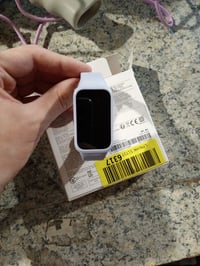 Inteligentný náramok Xiaomi Smart Band 9 Active vo fialovej farbe, Bluetooth 5.3 — netestované (bez nabíjacieho kábla) (stav: viď 2. obrázok) 2