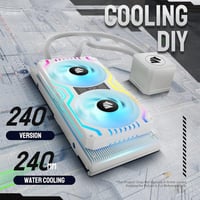 AsiaHorse 120mm-es ARGB PWM PC ventilátor, csendes működés (2db) 3