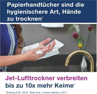 Tork Xpress Multifold kéztörlő papír - fehér, 1 rétegű, 20 csomag x 250 lap, H2 adagolórendszerhez, higiénikus, gazdaságos, élelmiszeripari  6