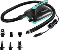 FBSPORT 20 PSI elektromos pumpa 12V LCD kijelzővel, felfújás-leszívás funkcióval 1