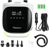 FBSPORT 20 PSI elektromos pumpa akkumulátorral SUP paddleboard kajak felfújáshoz 1