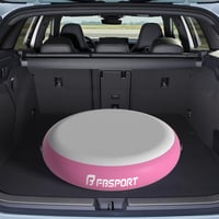 FBSPORT Airspot Felfújható Tornaszőnyeg 70-140 cm Átmérővel Pumpával 5
