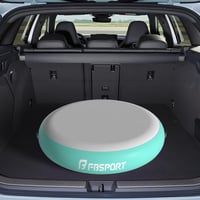 FBSPORT Airspot Felfújható Tornaszőnyeg Gimnasztikai Edzőpad Pumpával - 100 * 20 cm, Mint green 5