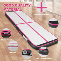 FBSPORT Airtrack Mat 3mx10 cm vastag tornaszőnyeg pumpával és táskával 3