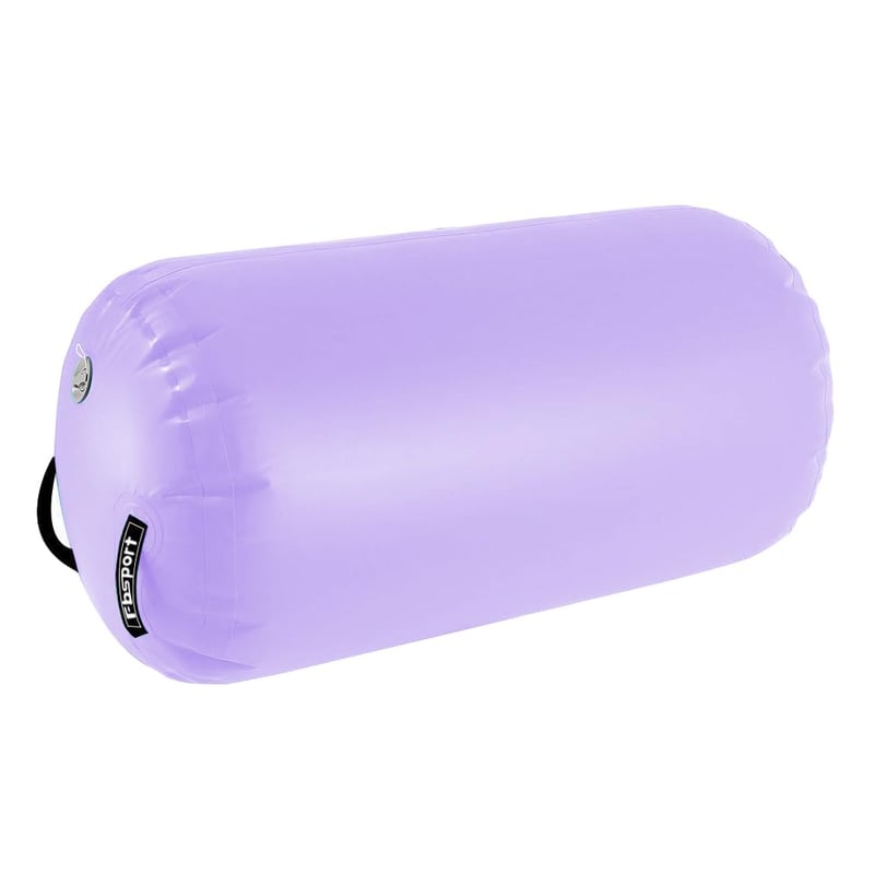 Nafukovací gymnastický valec FBSPORT Air Roll 100x60 cm, podložka na jogu a gymnastiku, s prenosnou taškou, na domáce a vonkajšie cvičenie