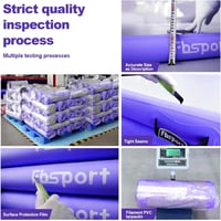 FBSPORT Légumiós Tornaszőnyeg 3m x15 cm, Hordtáskával és Pumpával 6