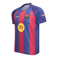 Detský unisex replika dres FC Barcelona Blaugrana, sezóna 2025/26, veľkosť pre 10-ročné deti, polyester 2