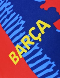 Tricou Oficial Replica FC Barcelona Lamine Yamal, Al Patrulea Echipament, Sezon 2025/26, Unisex, Blaugrana, Mărimea M, Poliester 4
