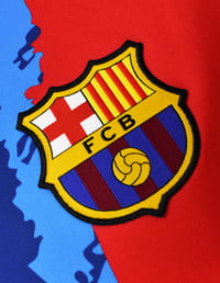 Tricou Oficial Replica FC Barcelona Lamine Yamal, Al Patrulea Echipament, Sezon 2025/26, Unisex, Blaugrana, Mărimea M, Poliester 6