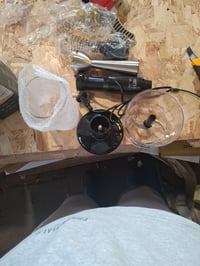Tyčový mixér Lafe BRK-003A, súprava 800 W, 600 ml, čierno-strieborný ručný mixér so šľahačom a nádobou na sekanie — chybný, nie (stav: pozri 2. obrázok) 2