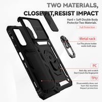 Xiaomi Redmi Note 11/11S Csúsztatható Kamerás Védőtok 360° Gyűrűvel és Mágnessel 9