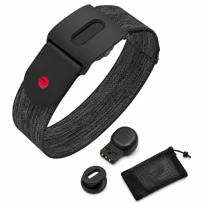 Polar Verity Sense optički senzor pulsa Bluetooth i ANT+ | Način rada za plivanje, interna memorija — bez kabela za punjenje (stanje: vidi 2. sliku)