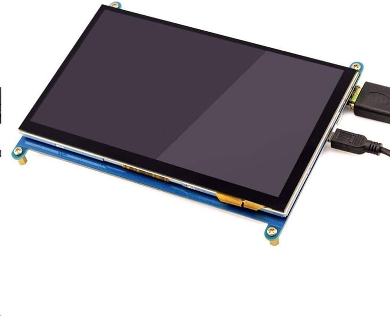 ELECROW 7" IPS Érintőképernyős HD Monitor Raspberry Pi és Windows Kompatibilis