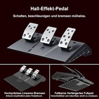PXN V9 GEN2 Versenykormány PC-hez Pedálokkal és Váltóval - Hall-effekt Pedál, RGB Világítás, 270°/900° Állítható - PS4, PS3, Xbox Series X/S 5