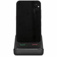 Pametni telefon SPC Zeus 2 za starije osobe, crni, ekran od 5 inča, 64 GB, XXL ikone, SOS tipka, stanica za punjenje, Android – (stanje: vidi 2. sliku) 1
