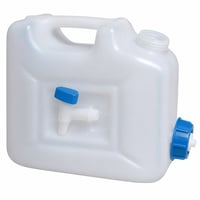 Hünersdorff Hygienická nádoba 12 l, prírodná, s 250 ml dávkovačom mydla a výpustným kohútikom — — chýba horný kohútik (stav: pozri 2. obrázok) 1