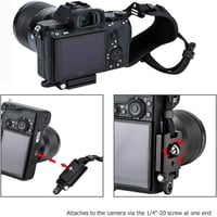 Sony, Fujifilm, Canon kamerákhoz JJC univerzális fekete csuklópánt 3