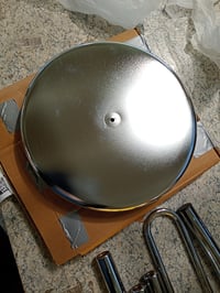 IDEBOX RG5807 metalni slikarski stalak 109x43x28 cm sivi — zahrđali dijelovi stalka (stanje: vidi 2. sliku) 4