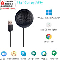 JLAB 360°-os USB Konferencia Mikrofon Laptophoz, Zoom Hívásokhoz 6