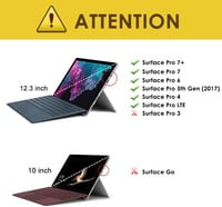 MoKo védőtok Microsoft Surface Pro 7/6/5/4 tablethez, kék, stifttartóval 2