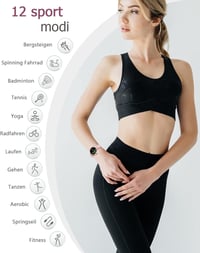 Shang Wing Lynn női okosóra: kompakt, stílusos fitneszkövető pulzus- és SpO2-méréssel 2