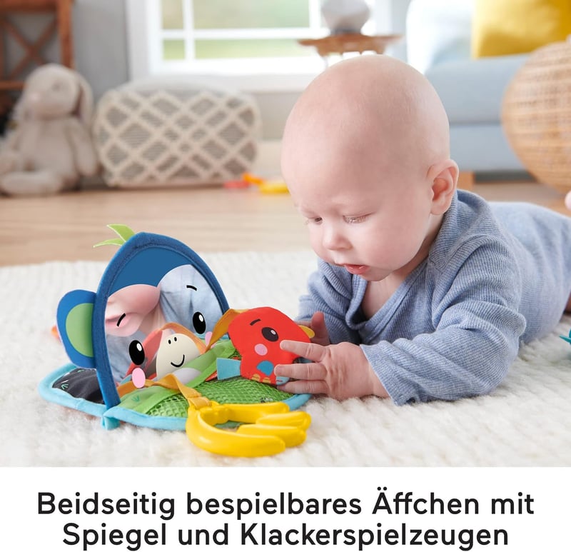 Fisher-Price Érzékfejlesztő Ajándékszett Babáknak - Készségfejlesztő Játékkészlet Állatfigurákkal 3-18 Hónapos Kortól