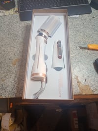 Rowenta CF9720 Ultimate Experience Brush Activ meleg levegős hajkefe ionos technológiával és kerámiával, forgó fejjel, fehér-rozéarany 2