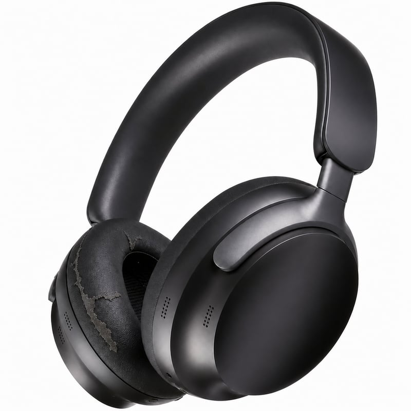 Bose QuietComfort Ultra bežične slušalice — neispravne, za dijelove: Ne drže struju, a lijevi jastučić je također oštećen (stanje: vidi 2. sliku)