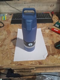 Sticlă de apă din oțel inoxidabil SIGG Shield ONE, albastru închis, 0,75 l, pentru băuturi carbogazoase, etanșă — utilizată (stare: vezi a 2-a imagine) 2