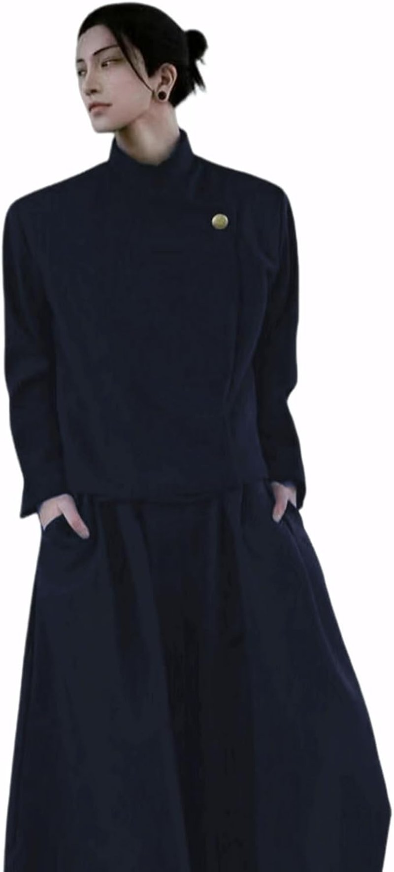 FCCAM Geto Suguru Cosplay Jelmez M-es Méret Halloween Karnevál Kostüm
