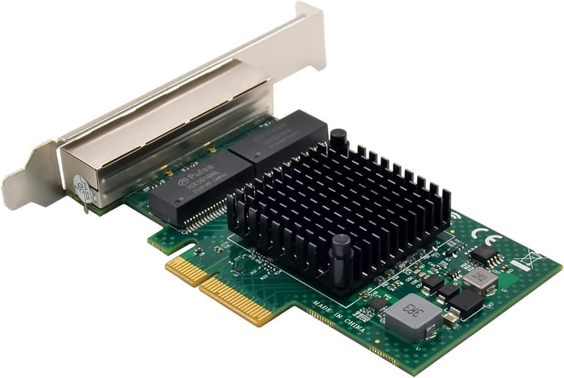 BCM5719 Négyportos Gigabit Ethernet Szerver Adapter ULANSeN PCIe