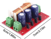 Gokelomg 400W Hangszóró Frekvenciaváltó - 2-Utas Alacsony Frekvenciás Szűrő 4-16 Ohm Hangszórókhoz, Audiorendszerekhez 4