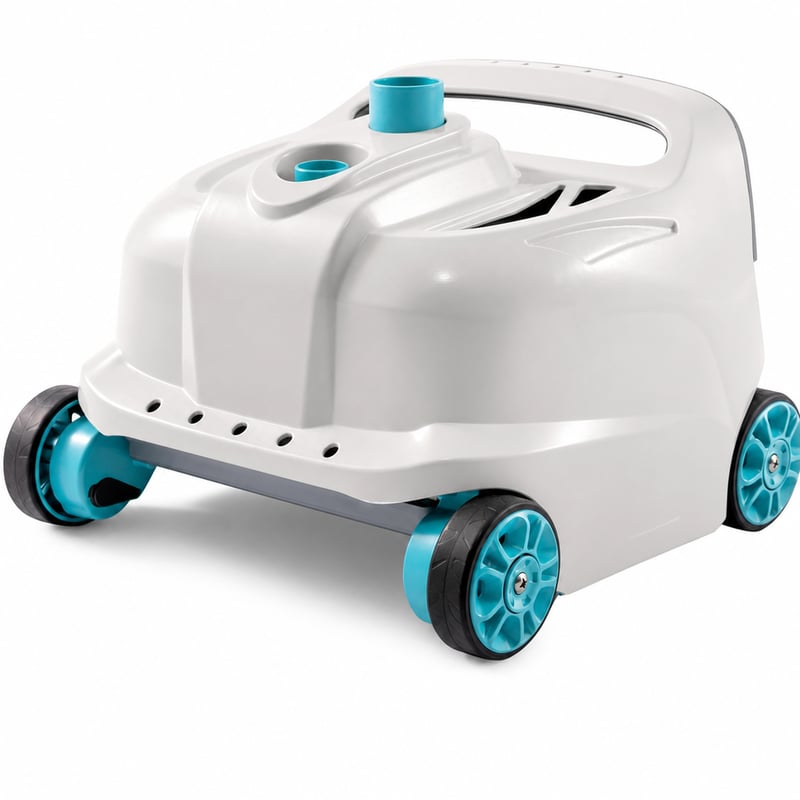 Robotický bazénový vysávač Intex ZX300 na dno a steny, 1,8 litra — Výrobok neobsahuje čistiace kefy (stav: pozri 2. obrázok)