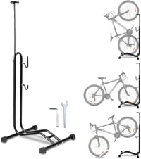 FCOUMY Kerékpár Állvány Freestanding Tárolóállvány 29 Hüvelykes Kerekekhez 1