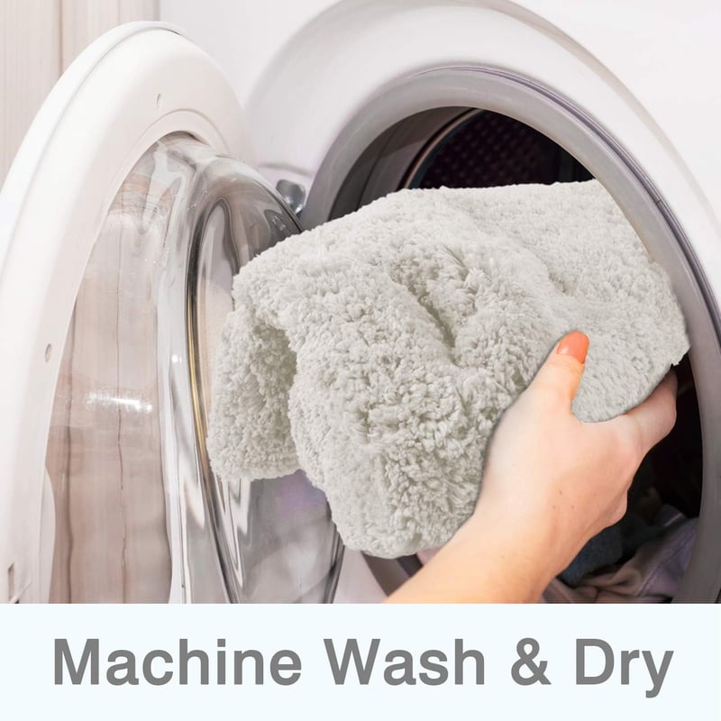 FCSDETAIL Csúszásgátló Fürdőszobai Szőnyeg - Géppel Mosható, Vízelnyelő Mikroszálas Fürdőszobabetét, 60x90 cm, Bézs