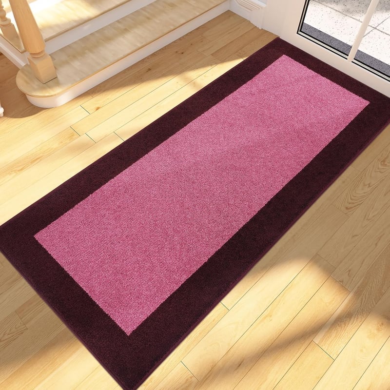 FCSDETAIL Szennyeződésfogó Lábtörlő 60x210 cm, Csúszásmentes Bejárati Szőnyeg, Mosható Kutyabarát Futó
