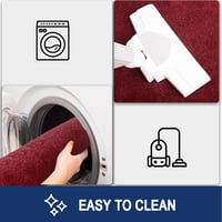 FCSDETAIL Szennyeződésfogó Szőnyeg 86x150 cm - Mosható, Csúszásmentes Lábtörlő, Vízelnyelő Bejárati Szőnyeg Kutyás Háztartásba, Előszobába 5