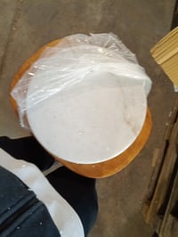 Oblúková LED stojacia lampa Teamson Home Arquer Versanora VN-L00010-EU, chróm, mramorový podstavec – preliačený, sfarbený podstavec (stav: pozri 2. obrázok) 7
