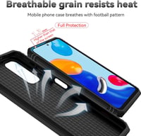 Xiaomi Redmi Note 11/11S Csúsztatható Kamerás Védőtok 360° Gyűrűvel és Mágnessel 8