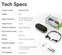 Holoswim 2S AR Okos Úszószemüveg Fitnesz Követővel, Páramentes 9