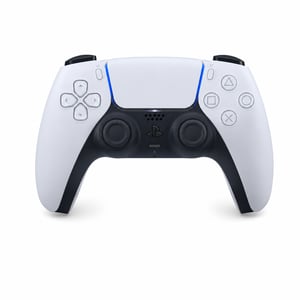 Bezdrôtový ovládač Sony DualSense pre PS5, biely – Chybný, čiastočne funkčný: driftujúci joystick (stav: pozri 2. obrázok)