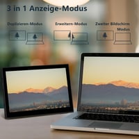 Pisichen Hordozható Monitor 10.1 Hüvelyk Érintőképernyő Full HD 1920x1200 IPS HDMI USB-C PC Laptop PS4 PS5 Xbox 4