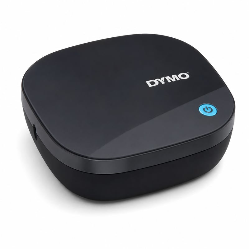 DYMO LetraTag 200B Bluetooth štítkovač kompaktná tlačiareň štítkov pre iOS a Android — Biela, bez papierovej pásky (stav: pozri 2. obrázok)